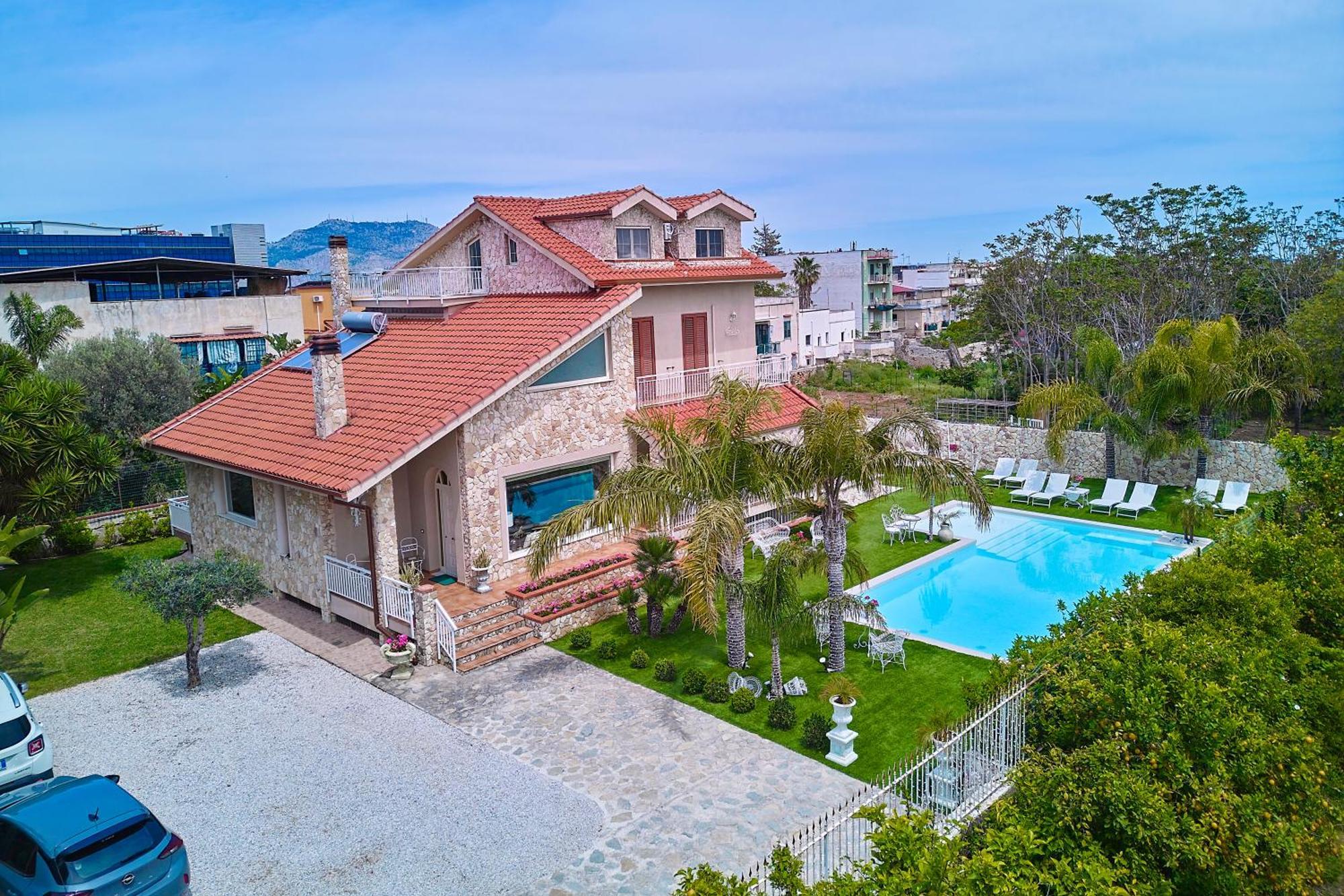 Villa Laura Палермо Экстерьер фото